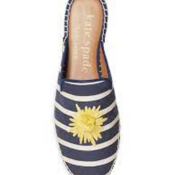 kate spade new york Solero Striped Espadrille Mules - Picture 9 of 11